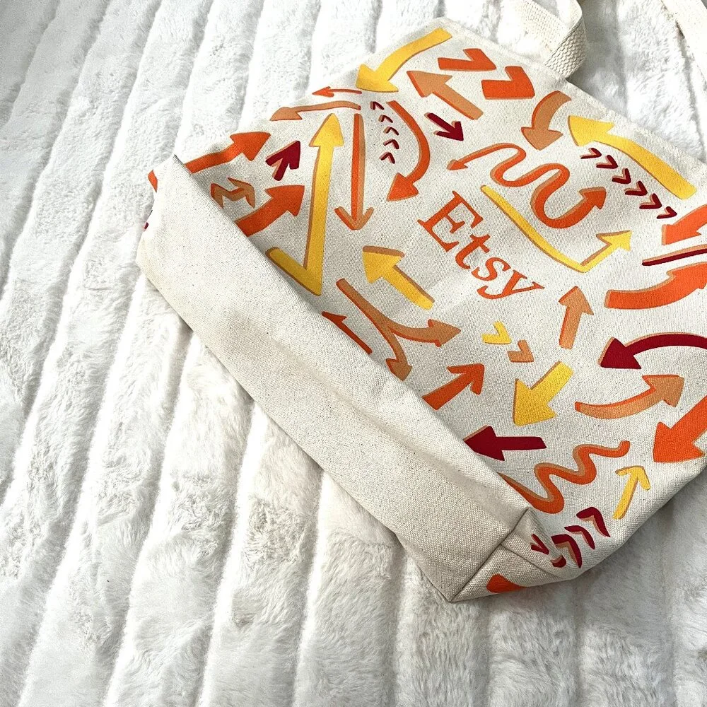 NEW Etsy Insider Exclusive Zipper Tote Bag